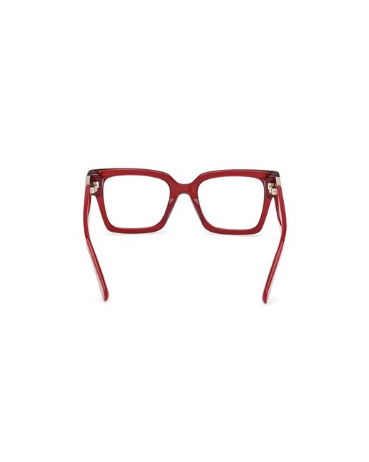 MAX&Co. Black Mo5175 066 Optical Frames Acetate Squared Normal