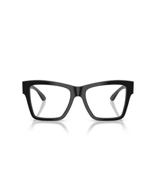 Dolce & Gabbana Black Dg3411 501 Optical Frames Acetate Squared Normal