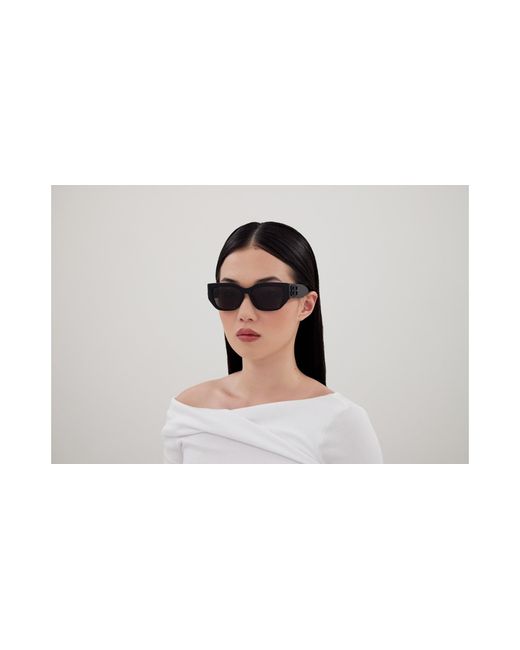 Balenciaga Black Bb0361Sk 001 Sunglasses Acetate Cat Eye