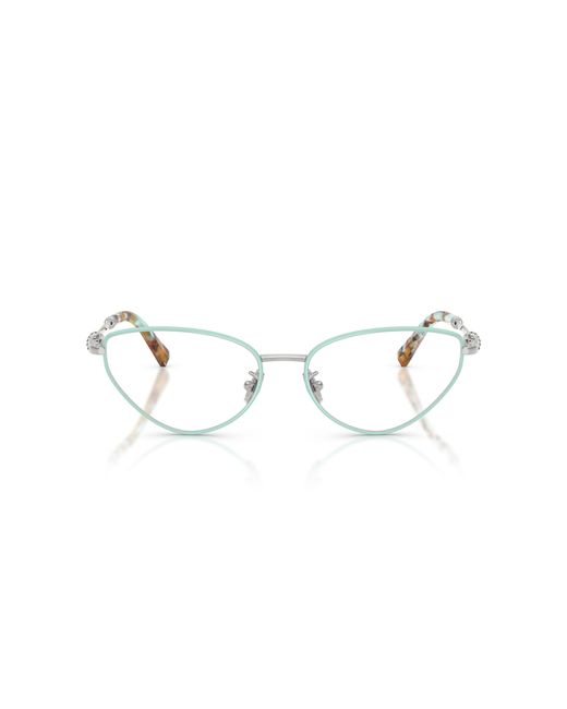 Tiffany & Co Black Tf1172B 6151 Optical Frames Metal Cat Eye Normal
