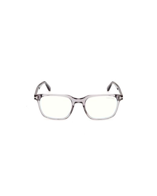 Tom Ford Black Ft5818-B 020 Optical Frames Acetate Squared Normal for men