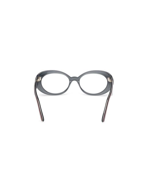 Emilio Pucci Black Ep5262 071 Optical Frames Acetate Round Normal