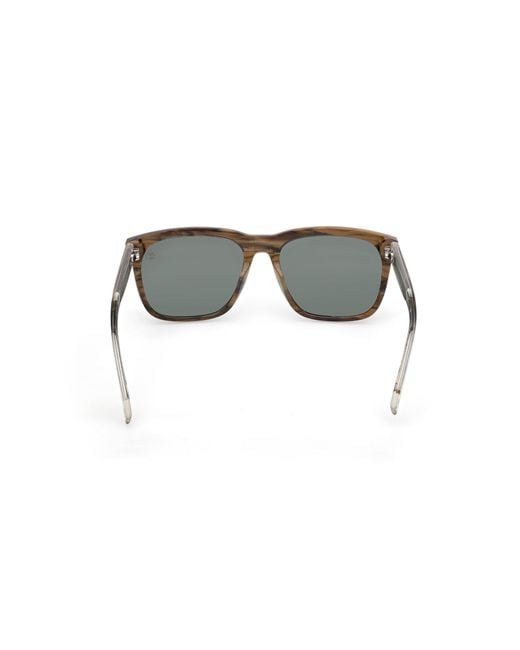 Timberland Black Tb00059 96R Sunglasses Acetate Squared Polarized for men