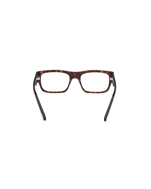 Tom Ford Black Ft6034-B 052 Optical Frames Acetate Squared Normal for men