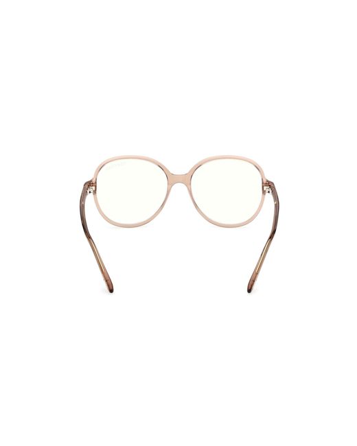 Tom Ford Black Ft6090-B 045 Optical Frames Acetate Round Normal
