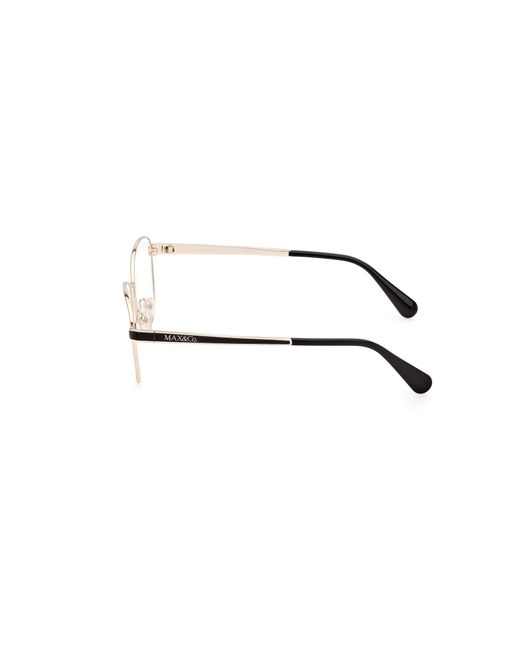 MAX&Co. Black Mo5148 032 Optical Frames Metal Round Normal