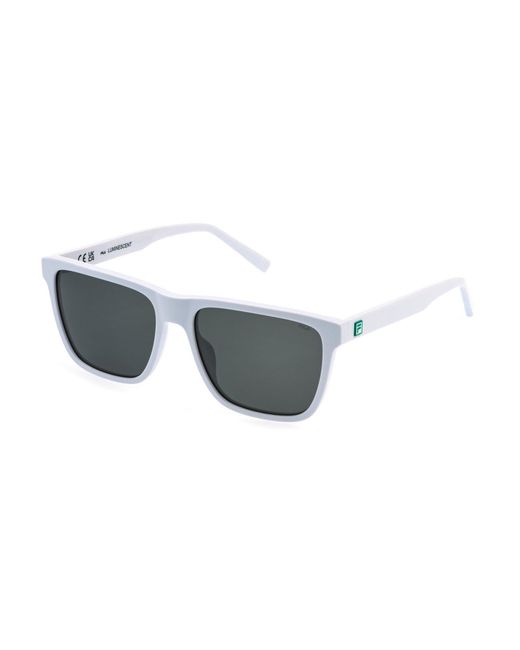 Fila Black Sfid18 6Znp Sunglasses Acetate Squared for men