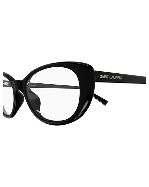 Saint Laurent Black Sl 822 Opt 001 Optical Frames Acetate Transparent Cat Eye
