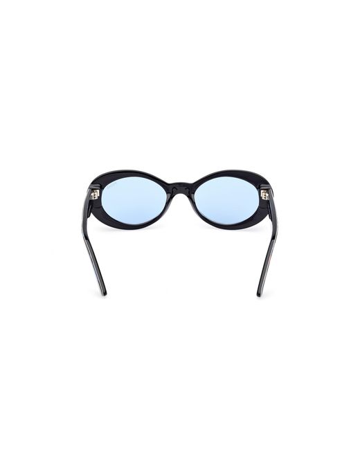 Emilio Pucci Black Ep0234 99V Sunglasses Acetate Round Normal