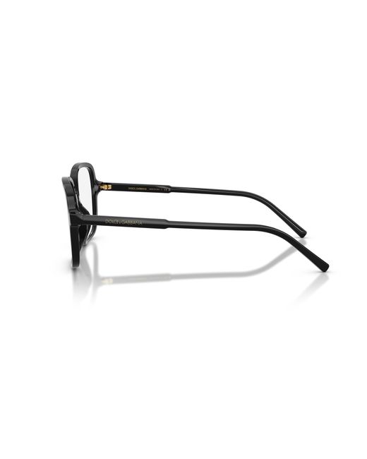 Dolce & Gabbana Black Dg3442 501 Optical Frames Acetate Transparent Squared Normal