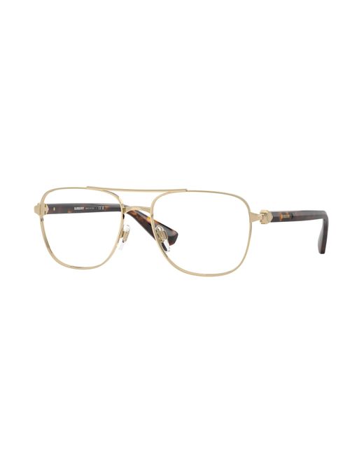 Burberry Black Be1396 1109 Optical Frames Metal Pilot Normal for men