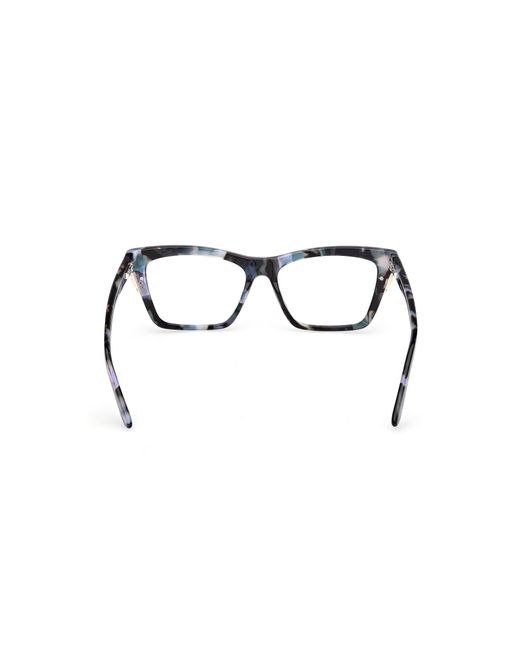 Guess Black Gm50048 092 Optical Frames Acetate Squared Normal