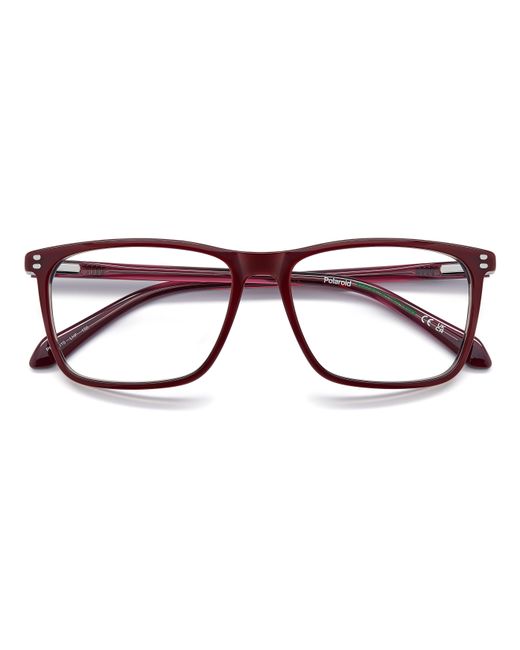 Polaroid Black Pld D610 Lhf Optical Frames Acetate Squared Normal for men