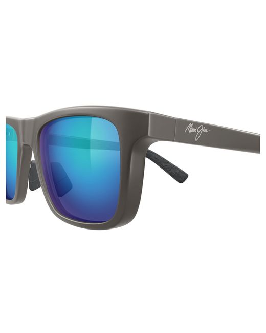 Maui Jim Black Mj0341S 003 Sunglasses Bio-Injected Squared for men
