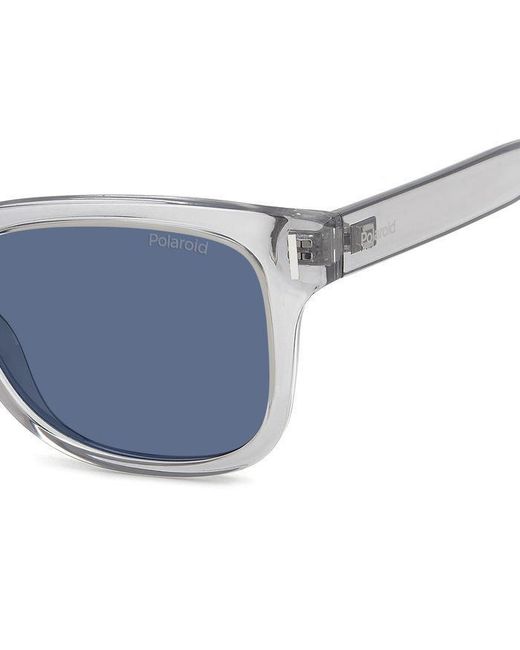 Polaroid Black Pld 6206/S Kb7/C3 Sunglasses Polycarbonate Squared Polarized