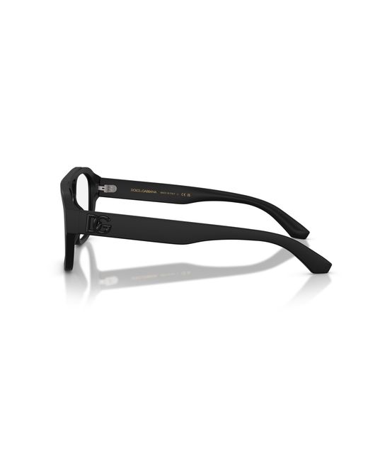 Dolce & Gabbana Black Dg3415 2525 Optical Frames Acetate Pilot Normal for men