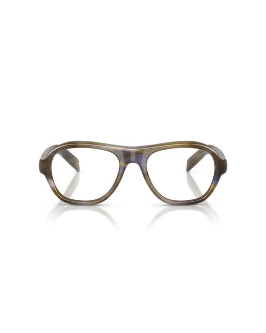 Prada Black Pr C12V 23G1O1 Optical Frames Acetate Pillow Normal