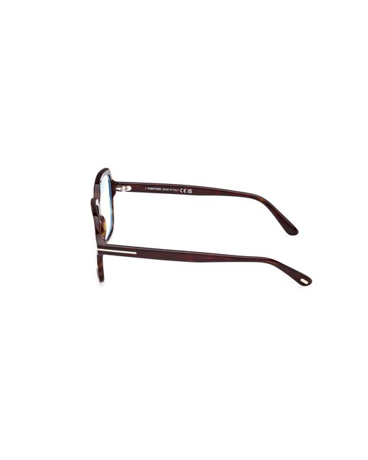 Tom Ford Black Ft5908-B 052 Optical Frames Acetate Geometric Normal