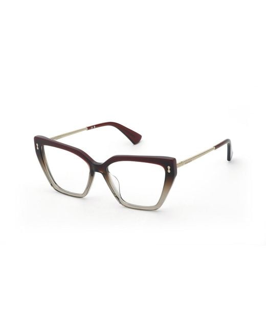 Nina Ricci Black Vnr455 0Ah7 Optical Frames Acetate Butterfly