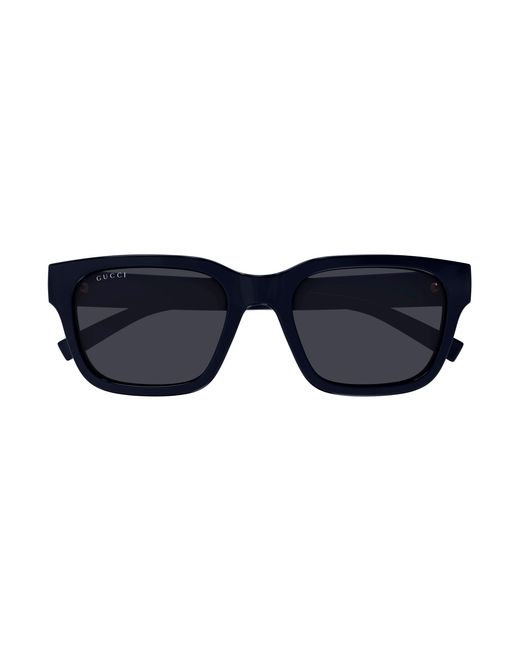 Gucci Black Gg1857S 005 Sunglasses Injected Squared for men