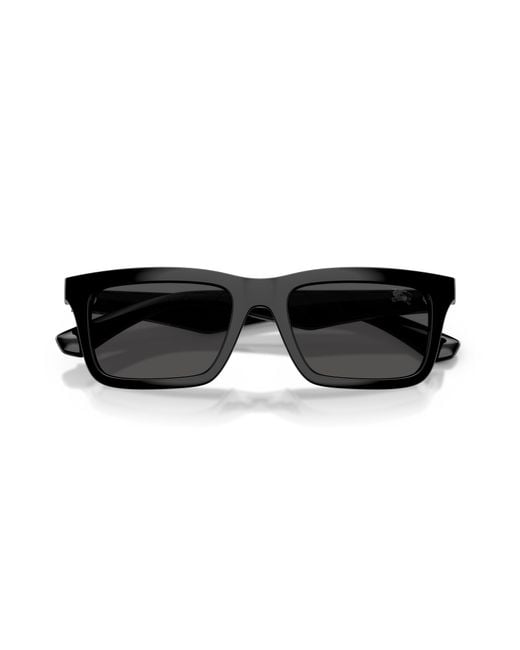 Burberry Black Be4475U 300187 Sunglasses Injected Squared Normal for men