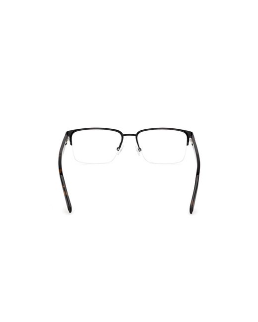 Guess Black Gu50326 002 Optical Frames Metal Squared Normal for men