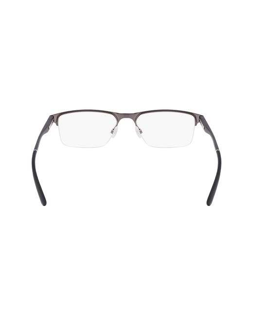 Nike Black 8045 076 Optical Frames Metal Squared Photochromatic