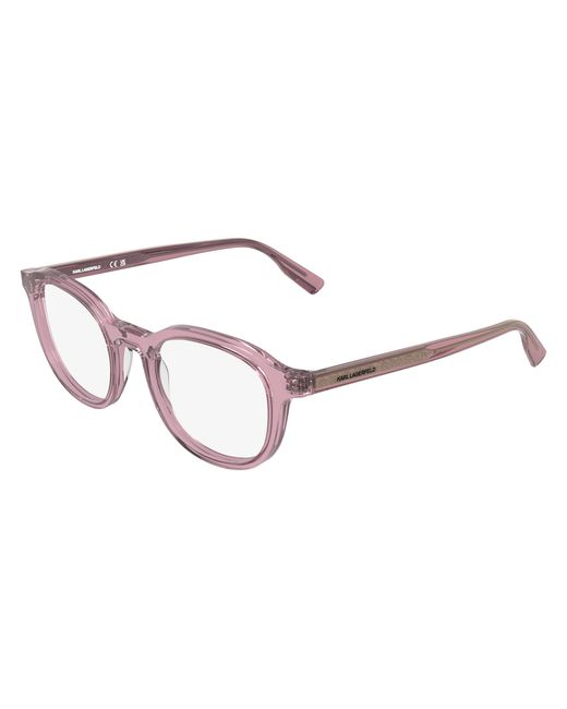 Karl Lagerfeld Black Kl6235 601 Optical Frames Acetate Geometric Normal