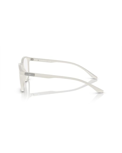 Emporio Armani Black Ea3229 5344 Optical Frames Injected Transparent Pantos Normal for men