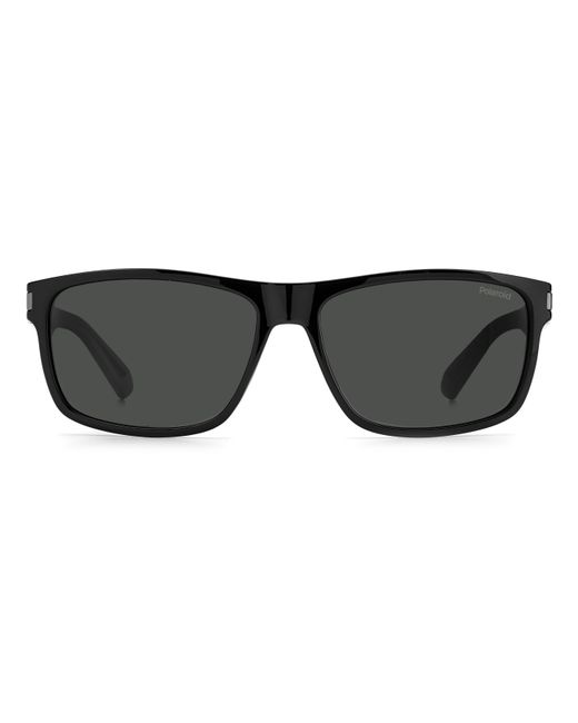 Polaroid Black Pld 2121/S 08A/M9 Sunglasses Plastic Squared for men