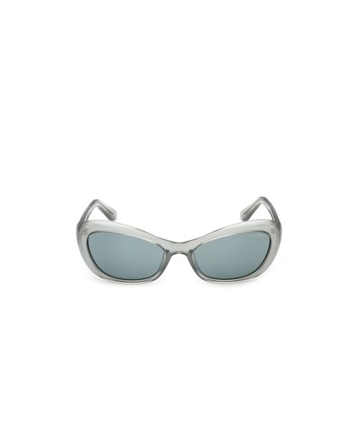 Guess Black Gu00286 93N Sunglasses Injected Cat Eye Normal