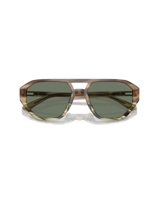 Michael Kors Black Mk2219U Zurich 39633H Sunglasses Acetate Pilot Normal for men