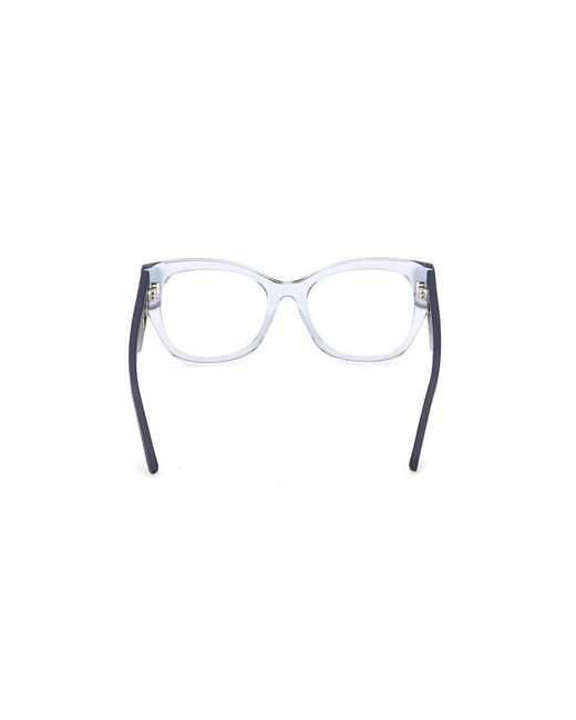 Guess Black Gu50356 084 Optical Frames Acetate Squared Normal