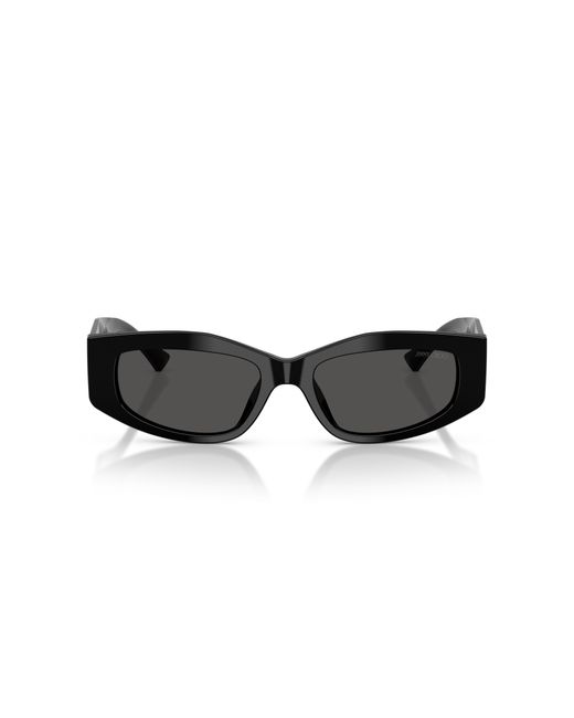 Jimmy Choo Black Jc5046Bu 500087 Sunglasses Acetate Geometric Normal