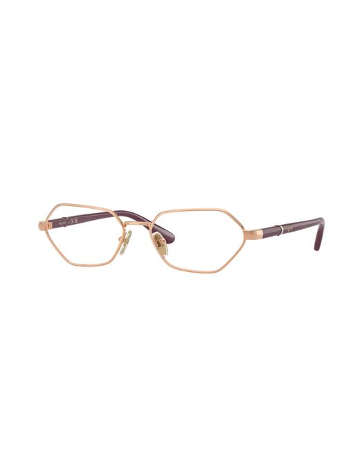 Vogue Eyewear Black Vo4350 5152 Optical Frames Metal Transparent Butterfly Normal