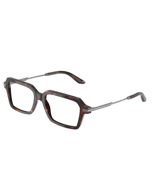 Dolce & Gabbana Black Dg3401 502 Optical Frames Acetate Transparent Squared Normal for men
