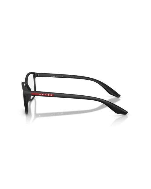 Prada Linea Rossa Black Ps 07Rv 1Bo1O1 Optical Frames Injected Pillow Normal for men