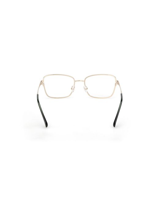 MAX&Co. Black Mo5197 32A Optical Frames Metal Squared Normal