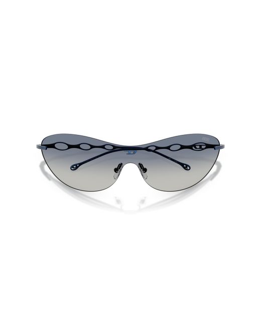 DIESEL Black Dl1006 102414 Sunglasses Metal Round Normal Shaded