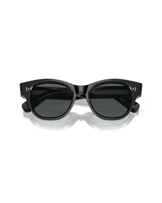 Oliver Peoples Black Ov5490Su Eadie 1492P2 Sunglasses Acetate Pillow Polarized