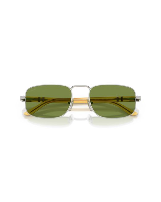 Persol Green Po1027S 518/4E Sunglasses Metal Pillow Normal