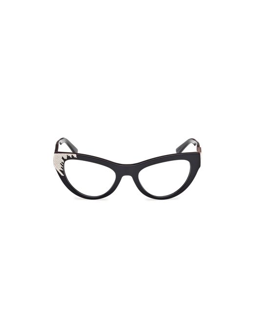 Guess Black Gm50036 001 Optical Frames Acetate Cat Eye Normal
