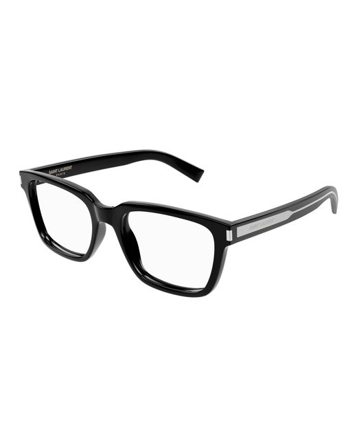 Saint Laurent Black Sl 621 001 Optical Frames Acetate Transparent Squared