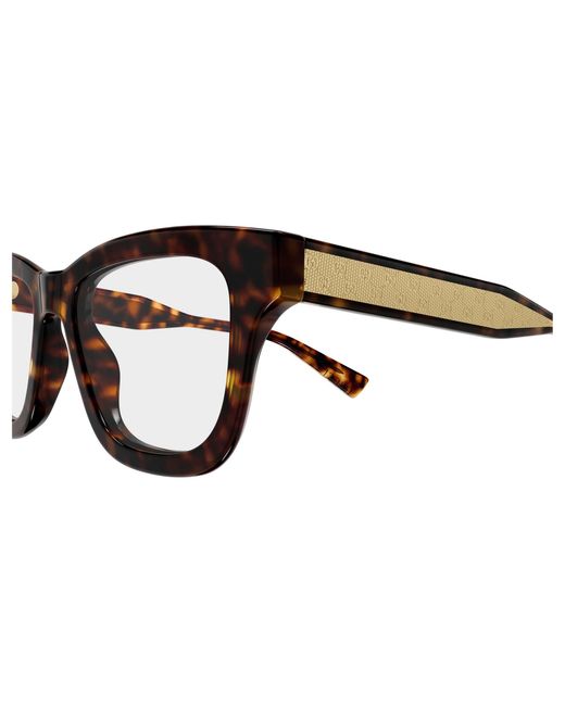 Gucci Black Gg2066O 006 Optical Frames Acetate Transparent Cat Eye