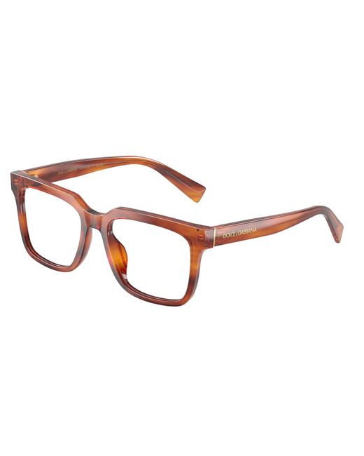 Dolce & Gabbana Black Dg3422 3221 Optical Frames Acetate Squared Normal for men