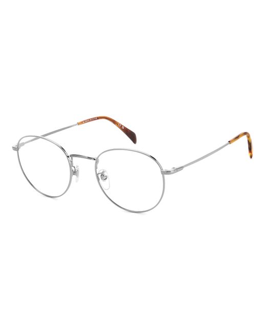 David Beckham Black Db 1152 6Lb Optical Frames Metal Round for men