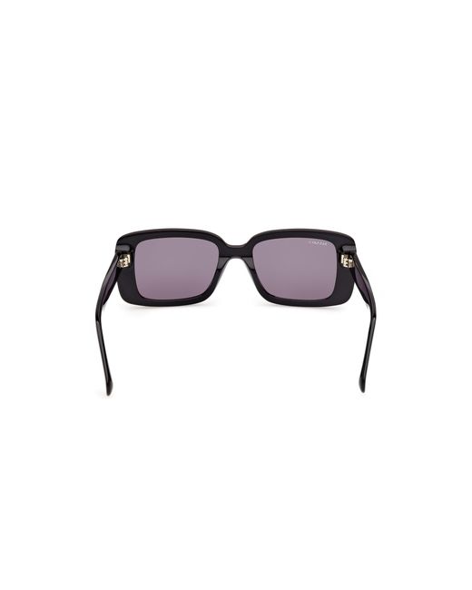 MAX&Co. Black Mo0162 01A Sunglasses Smoke Squared Normal