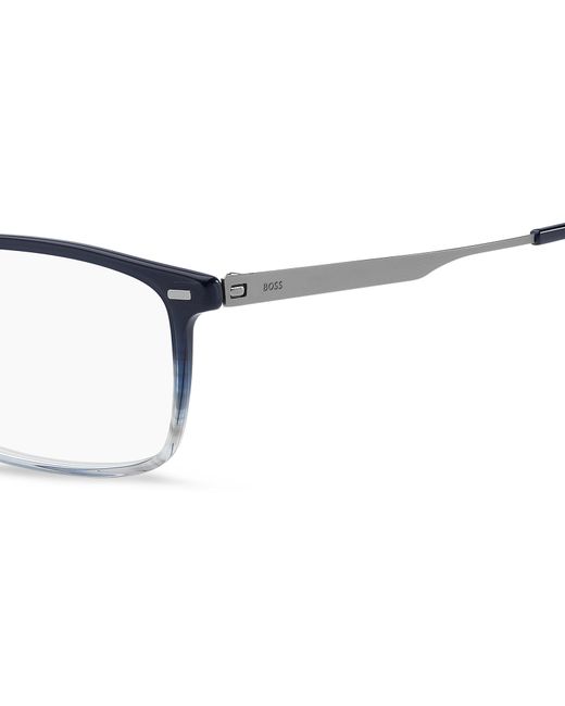 Boss Black Boss 1643 Qeu Optical Frames Acetate Squared for men