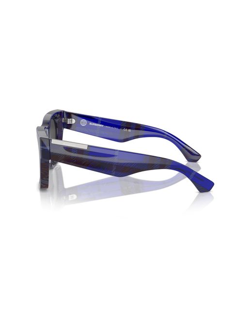 Burberry Black Be4424 411487 Sunglasses Acetate Squared Normal