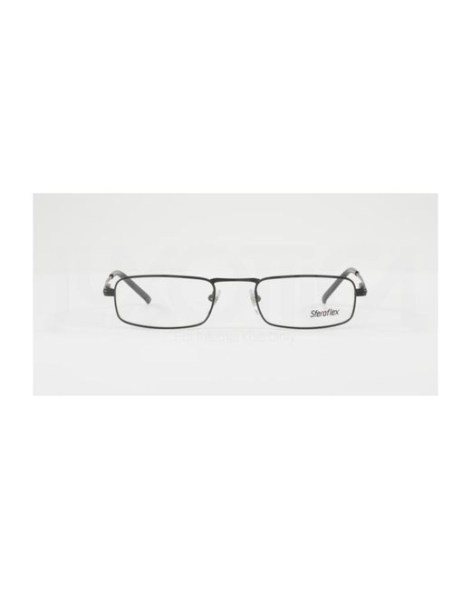 Sferoflex Black Sf2201 136 Optical Frames Metal Squared for men